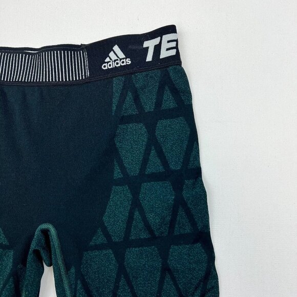 Adidas Womens Multicolor Techfit Elastic Waist Pull On Activewear Tights Size M - Picture 4 of 10